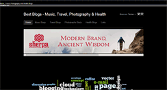 Desktop Screenshot of bestblogdirectory.com